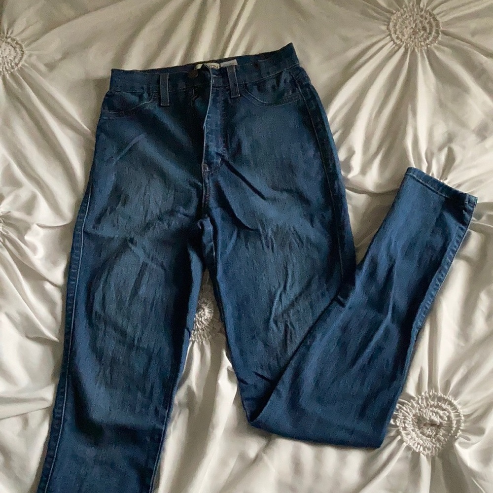 Fashion nova high-waisted jeans